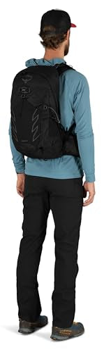 Osprey Talon 22L Men's Hiking Backpack with Hipbelt, Stealth Black, L/XL - color: Stealth Black, size: Large-X-Large