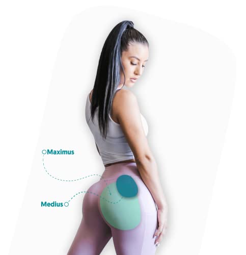 KIT w/Booty Band Hip Circle - Patented Frog Pump Exercise, Home Workout, Glute Training, Booty Building Accessory