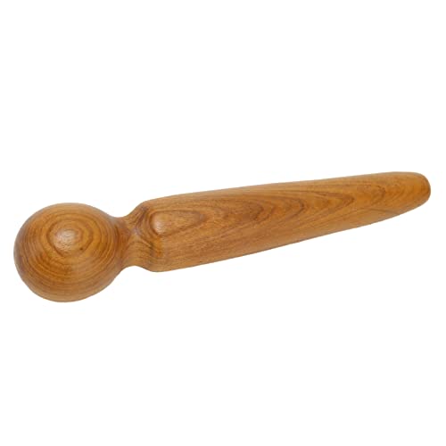 Dioche Reflexology Foot Massage Wooden Stick, Wood Health Treatment Traditional Tool Manual Massager for Travel