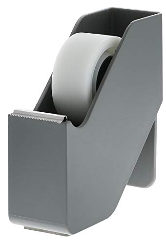 Bostitch Office Konnect Tape Dispenser with Premium Single-sided Tape, Sticks to Desk, Gray (KT-TAPE-GRAY) - color: Gray