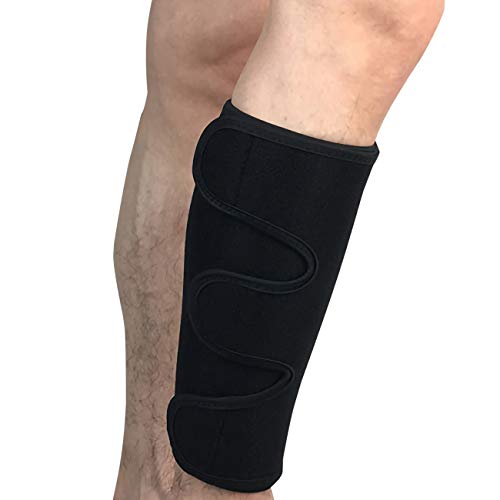 Calf Brace, Shin Splint Compression Sleeve (1 Pair) for Swelling, Edema, Hiking, Training, Adjustable Calf Support, Shin Brace for Men and Women - size: XXX-Large