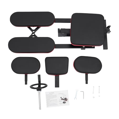Hip Stretcher for Flexibility Stretching Equipment - color: Black+Red-220lbs