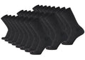 AND1 Mens Athletic Crew Socks 24 Pack Cushioned Comfort Socks - color: Dark Grey Heather