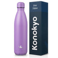 Konokyo 25 oz Insulated Stainless Steel Water Bottle, Lavender - color: Lavender, size: 25 Ounces