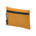 Full Grain Leather Coin Purse, Small Coin Purse with Zipper Portable Card Holder, 4.7in & Yellow & PU Leather -Fitting for (Change Purse Credit Card Key Keychain Pouch Wallet) - color: Yellow