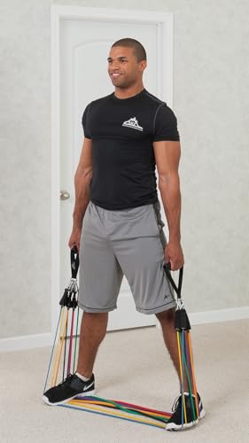 Black Mountain Products - Ultimate Resistance Band Set with Starter Guide