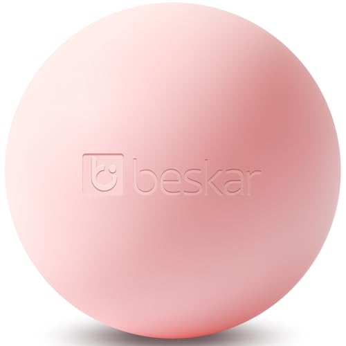 Massage Lacrosse Ball for Myofascial Release, Trigger Point Therapy - color: Pink