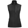 33,000ft Women's Lightweight Running Vest with 6 Pockets for Travel Golf - color: Black-1, size: Small