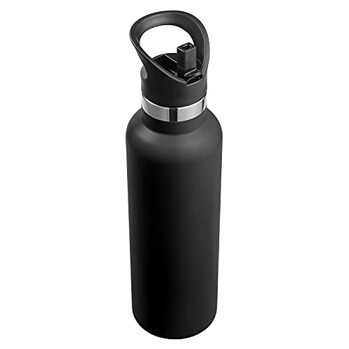 RRegeny Straw Lid fits Hydro Flask Standard Mouth, 21 24 oz, Sports Flex Cap Water Bottle Accessories Replacement Top - color: Crown Lid+1pack