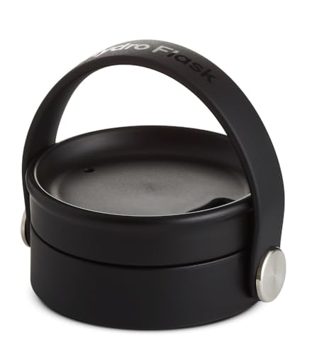 Hydro Flask Lid – Flex Sip Replacement Lid for Wide Mouth Water Bottles - Coffee Lid Accessory Black - color: Black, style: Flex Sip Lid