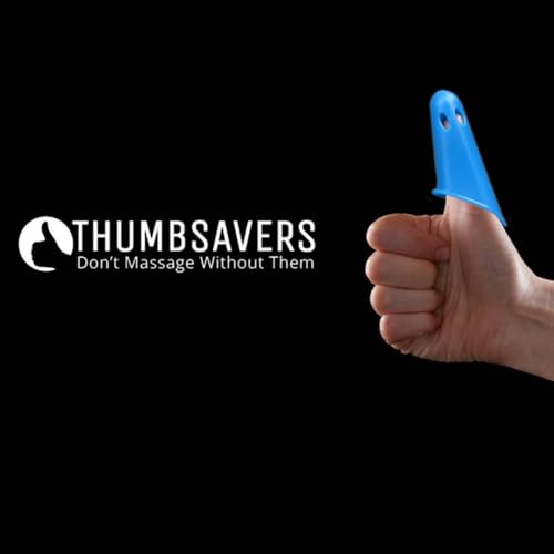 Thumbsavers Massage Tool for Deep Tissue and Trigger Point Massage – Thumb and Joint Support for Massage Therapists, Chiropractors and Physical Therapists – Hand Protection Aid (Small, Red) - size: Small