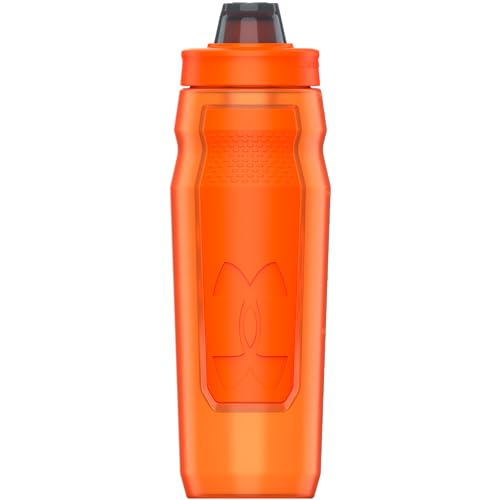 Under Armour 32oz Playmaker Squeeze Water Bottle - color: Blaze Orange/Blaze Orange