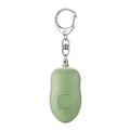 Rechargeable Personal Alarm, 130dB SOS Safety Alarm,LED Light, Security Siren Keychain for Women and Elderly,Security Siren Keychain ,Self Defense Alarm (Green) - color: Green