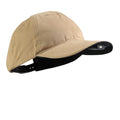 LED Hat Light - POWERCAP Baseball Cap with Light Built in - LED Cap Visor Light with Bright Headlight and IPX4 Rating - color: 2.5 Unstructured Khaki