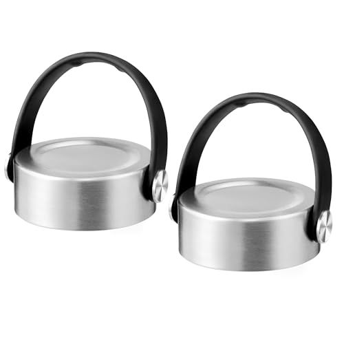 Replacement Lid for Hydro Flask 12 16 18 20 32 40 64 oz Wide Mouth Bottles - color: 2 Pack