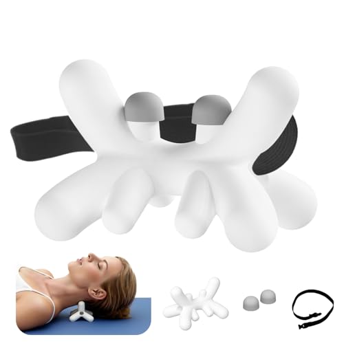 Occipital Release Tool, Release Tool for Neck for Headache Relief, Deep Nerve Release Tool with Acupressure Design Targeting Hard-to-Reach Muscles, Gift for Women & Men