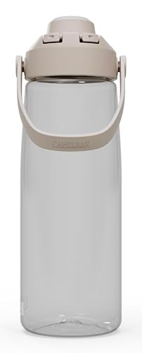 CamelBak Thrive Chug Water Bottle, High Flow Lid Design for Quick Everyday Hydration and Active Use, 25oz, Clear - color: Clear, size: 25 Ounces