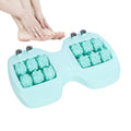 Foot Massage Roller Ergonomic Portable Magnetic Beads Massage Tool Care - color: Green