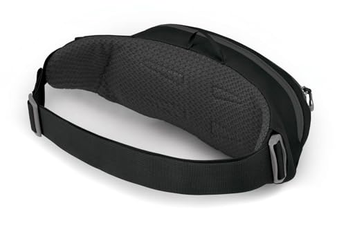 Osprey Daylite Waist Pack - Fanny Pack with Crossbody Shoulder Carry Option - Lightweight Hip Bag - color: Black