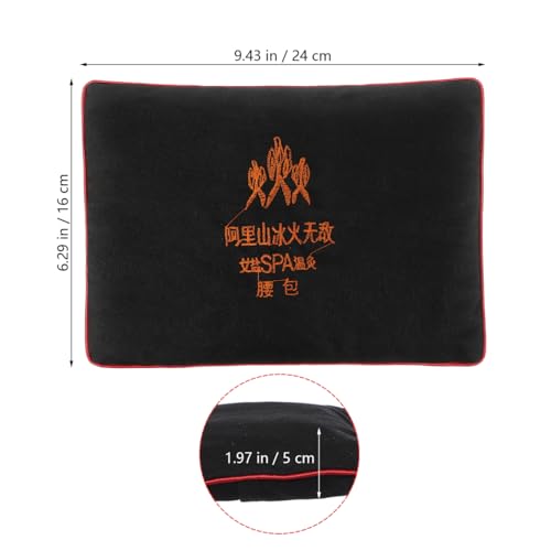 FOMIYES Microwavable Neck Shoulder Heating Pad with Mineral Sea Salt Portable Heated Neck Warmer and Waist Wrap for Muscle Relaxation and Stress Relief