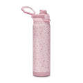 ZULU Powerfill Pro 24oz Stainless Steel Sip or Chug Water Bottle, Flower - color: You're Wild Flower, style: 24oz