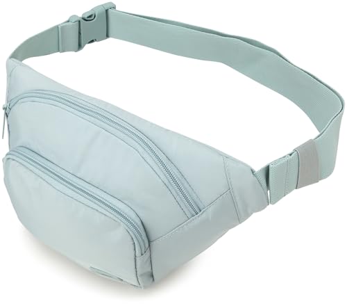 Reebok Belt Bag Fanny Pack for Women & Men, Adjustable Crossbody - color: Kat Boho Sage