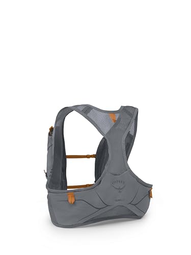 Osprey Duro LT Men's Running Hydration Vest with Hydraulics Soft Flasks - color: Phantom Grey/Toffee Orange