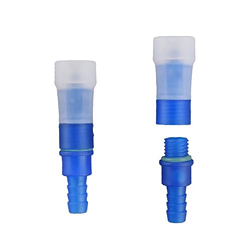 J.CARP ON-Off Switch Bite Valve Tube Nozzle Replacement for Water Bladder - color: White