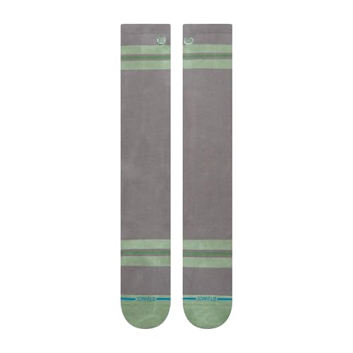 Stance Compression OTC Socks for Men & Women - color: Grey, size: Large