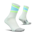 Feetures Elite Light Cushion Mini Crew Sock - color: Mint Bounce (1 Pair), size: Small