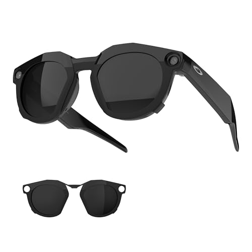 HIBLOKS Polarized Clip-on Compatible with Oakley Meta HSTN Smart Glasses - size: Black