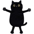 Microwave Heating Pad for Pain Relief, 17" x 9" Microwavable Heating Pads for Cramps, Back Pain, Neck Shoulder, Muscles, Knee, Joints, Natural Heat Pack Moist Heat, Black Cat - size: Medium Black Cat