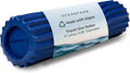 Oceanfoam Ripple Roller Small Foam Roller for Physical Therapy (Royal Blue) - color: Royal Blue