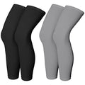 Skylety Compression Leg Sleeves Men Women - color: Black, Grey, size: Medium