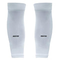 Maestro Leg Sleeves - Calf Compression Sleeves for Men & Boys - color: White, size: Large