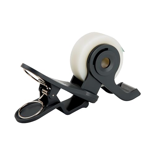 Scotch Brand Clip & Twist Tape Dispenser, Great for Gift Wrapping, Clips to Desks, Tables, Easy Charcoal Gray, 3-Pack (C19-3PK-SIOC) - size: 3-Pack