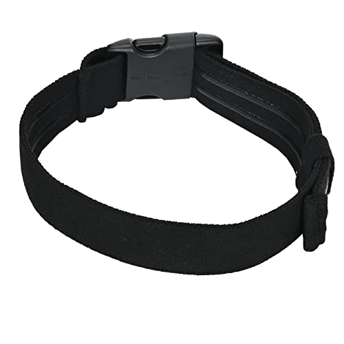 Tactical Leg Strap,Secure Non-Slip Elastic Thigh Strap with Quick-Release Buckle for Drop Leg Holster Platforms and Thigh Rig - color: Black