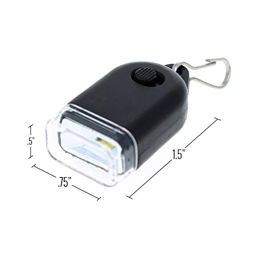 ASR Outdoor Compact 50 Lumens Emergency Mini Zipper Pull Light