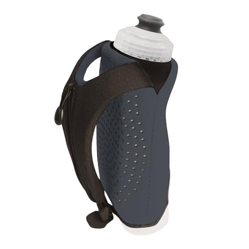 Amphipod Hydraform Ergo-Lite Handheld Water Bottle, Insulated - 16 oz - color: Charcoal, size: 16 Ounces