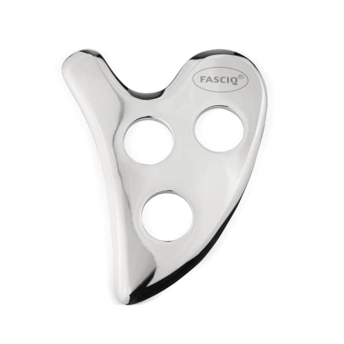 FASCIQ Myofascial Release Tool | IASTM Tool for Self Myofascial Release and Pain Relief | Surgical Stainless Steel | Myofascial, Soft, Scar and Deep Tissue Massages | Muscle Scraping - style: Artist