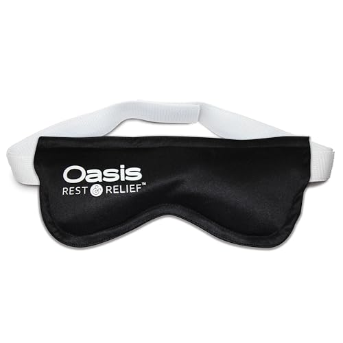 Oasis Rest & Relief Reusable Hot Cold Therapy Eye Mask