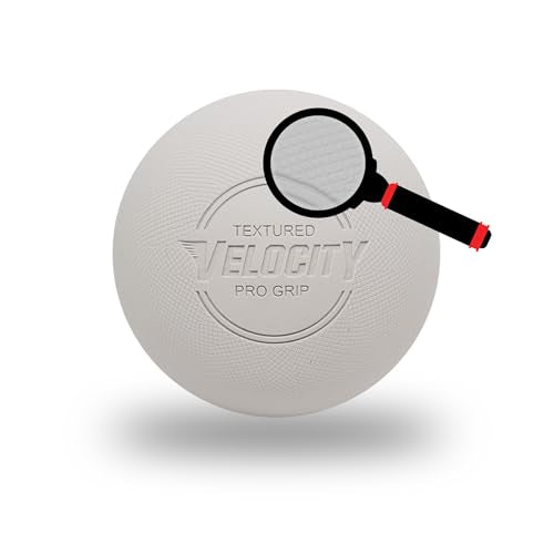 Velocity Pro Grip Lacrosse Balls - 6, 12, 18, 60 and 120 Packs - Certified for Youth, Club, High School, CLA, and College Game Play - color: White, size: 60 Balls
