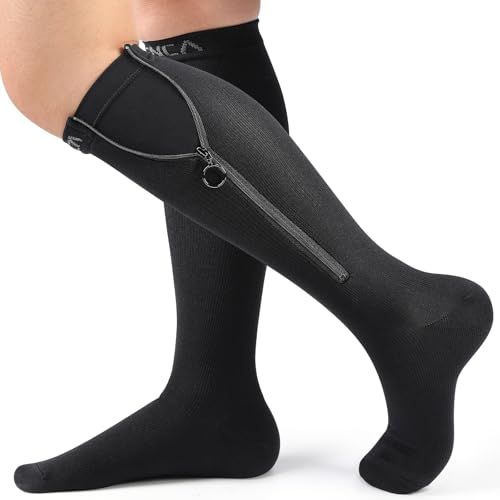NEENCA Professional Compression Socks for Women Men Circulation, 20-30 mmHg - size: Small-Medium