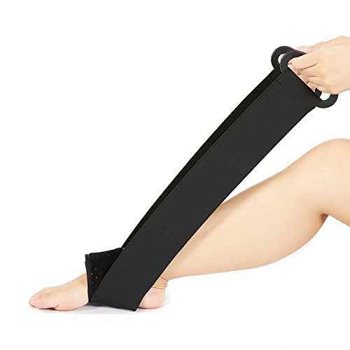 Stretching Exercise Strap, Foot Drop Plantar Ankle Training Belt, Strength Exercise Resistance Bands, 3.3 Feet Long
