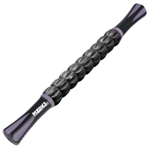 Muscle Roller Massage Roller Stick- (Dark Purple) - color: Dark Purple