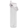 Elemental Splash 26oz Tritan Plastic Reusable Water Bottle w/Straw & Strap - color: Clear, size: 26 Ounces