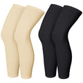 Skylety Compression Leg Sleeves Men Women - color: Black, Nude, size: Medium