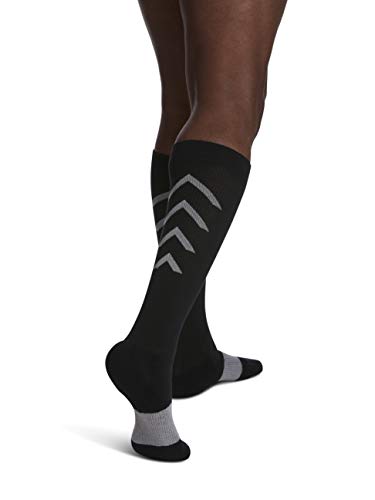 SIGVARIS Men's & Women's 401 Athletic Recovery Calf High Socks 15-20mmHg - size: Small