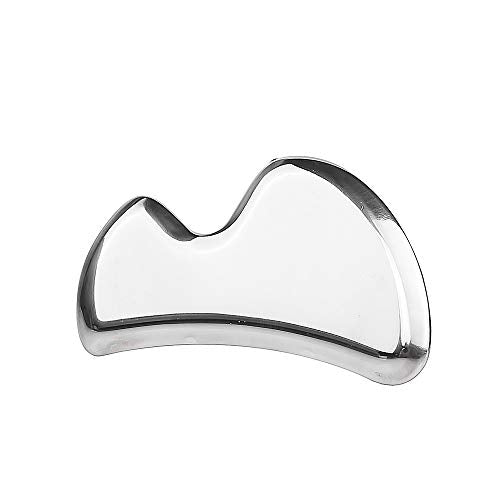 Medical Stainless Steel Gua Sha Muscle Scraper Tool - B Shape - style: B