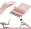 PROIRON Latex Resistance Bands Set 2-in-1, 6.6FT/4.9FT, for Pilates, Rehab - color: Pink/4.9FT+2FT/Light